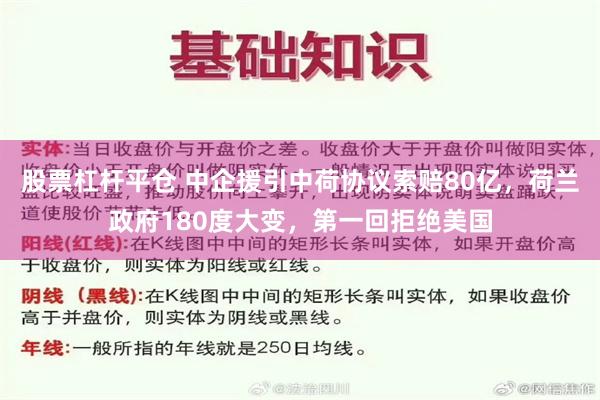 股票杠杆平仓 中企援引中荷协议索赔80亿，荷兰政府180度大变，第一回拒绝美国