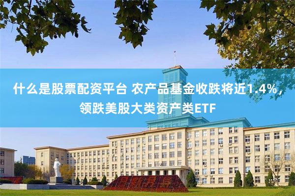 什么是股票配资平台 农产品基金收跌将近1.4%，领跌美股大类资产类ETF
