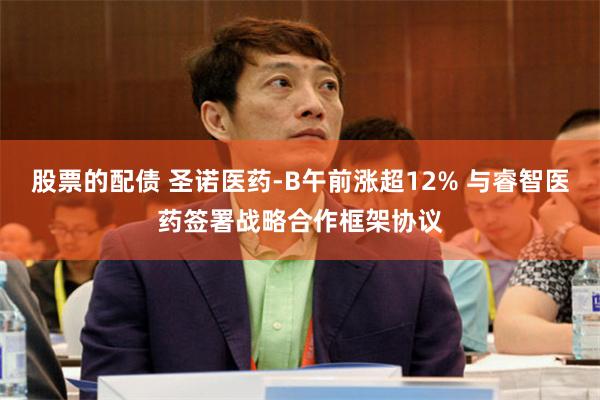 股票的配债 圣诺医药-B午前涨超12% 与睿智医药签署战略合作框架协议