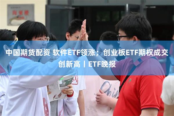 中国期货配资 软件ETF领涨；创业板ETF期权成交创新高丨ETF晚报