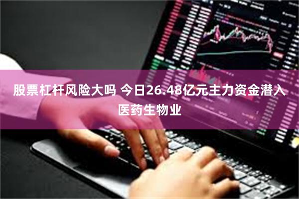 股票杠杆风险大吗 今日26.48亿元主力资金潜入医药生物业