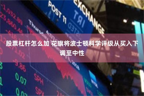 股票杠杆怎么加 花旗将波士顿科学评级从买入下调至中性