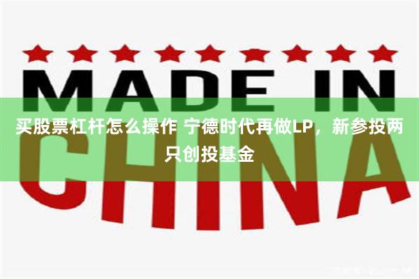 买股票杠杆怎么操作 宁德时代再做LP,新参投两只创投基金