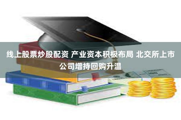 线上股票炒股配资 产业资本积极布局 北交所上市公司增持回购升温