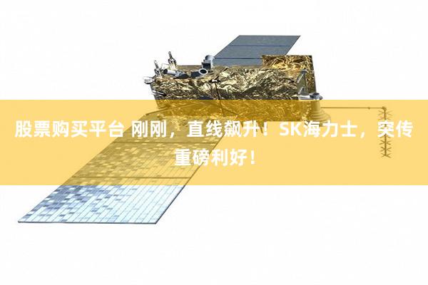 股票购买平台 刚刚，直线飙升！SK海力士，突传重磅利好！